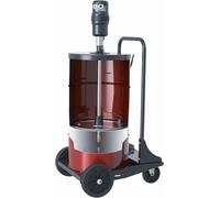 Ensemble pneumatique graisse 50/60kg 60:1 avec pistolet tuyau 4m et chariot 4 roues PIUSI - 10372