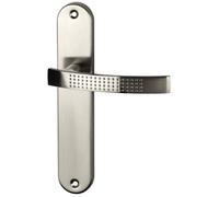 Ensemble poignées nickel mat bec cane 195mm