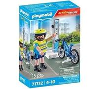 Playmobil® ACT!ON HEROES Bande de vélo pour la police 71732