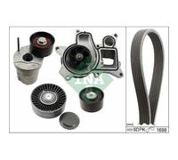 Ensemble pompe à eau + courroie trapézoïdale à nervures INA 529 0369 30