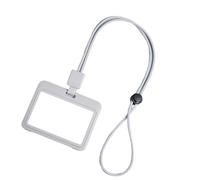 Ensemble porte-carte rétractable résistant à l'eau pour bureau, école