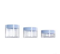 Ensemble Pots Crème pour Avion et Camping(Blue)