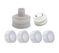Ensemble poulie d'entraînement et roulement 6 pièces série 500 Robot nettoyeur de piscine, compatible avec les modèles RC9956CC RC9965CC RC9990, pièces RCX26000 RCX26001 RCX26002