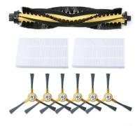 Ensemble pour accessoire Robot Aspirateur pour liectroux C30B 9pcs | 1 brosse rouleau, 6 brosses latérales, 2 filtres, compatibilité totale C30B, installation facile