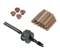 Ensemble pour assembler, 8mm. (4 centreurs, foret à bois, butée de profondeur, tourillons) Bois G