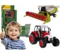 ensemble pour enfants de VEHICULES AGRICOLES tracteur + moissonneuse-batteuse petit fermier