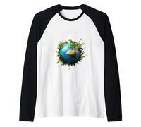 Ensemble pour la planète dans Un Monde Meilleur Manche Raglan