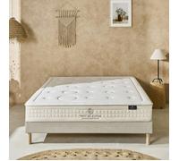 Ensemble Prélude 2.0 180x200 cm Matelas Latex 100% Naturel + Sommier Bois