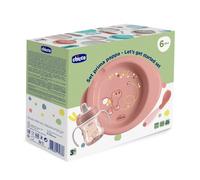 Ensemble premier repas Chicco rose 6 mois et plus