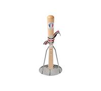 Ensemble presse purée et éplucheur naturel en bois de hêtre - - Beige - Bois
