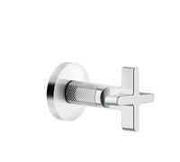 Ensemble prêt à poser Gessi Inciso vanne darrêt 3/4 pour corps encastré, poignée X, 58363031, Couleur: chrome