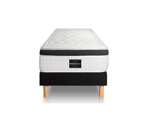 Ensemble Privilège 120x200 Mémoire de forme 5 zones sommier