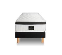Ensemble Privilège 90x200 Mémoire de forme 5 zones sommier