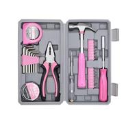 Ensemble professionnel de 29 pièces avec pince, clé, mètre ruban, marteau hexagonal pour projets de bricolage