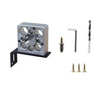 Ensemble professionnel de chevilles en bois avec cutter - 8 tailles de trous précises - Convient pour les joints de travail du bois personnalisables - Gabarits réglables