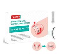 Ensemble Professionnel Pour la Correction des Ongles Incarnés : Patchs de Correction des Ongles et Outils Efficaces Pour Ongle Incarné
