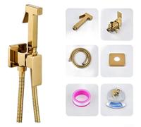 Ensemble pulvérisateur de bidet haute pression - Montage mural - Froid et | Nettoyage haute pression, trous de buse fins, élimine la saleté tenace, idéal pour une propreté profonde, puissance efficace
