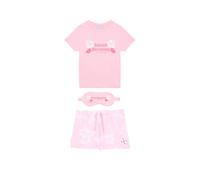 Ensembles de pyjama femmes Juicy Couture Tamzin Cheetah Satin Shirt Pant Set Marron EU S