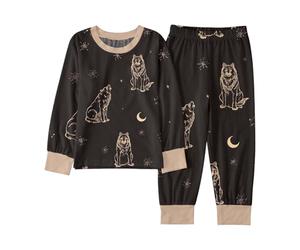 Ensemble Pyjama décontracté à imprimé Dessin animé, Veste d'automne et Pantalon, Couche intérieure pour Hommes et Femmes (2 à 9 Ans)#M