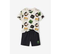 Ensemble pyjama garçon Minecraft anthracite 8A