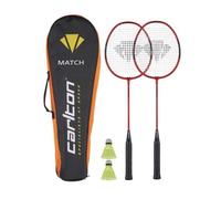 Ensemble raquette de badminton - CARLTON - Match G3 Hd - Rouge - Adulte - Mixte