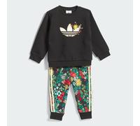 Adidas Originals X Liberty London Crew Set Noir 24 Months-3 Years Fille