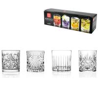Ensemble Rcr 4 Verres Mixologie Assortis