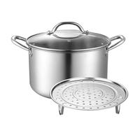 Ensemble Réchauds De Camping - Marmites De Camping, Équipement Cuisson Plein Air Robuste, Matériel Randonnée Haute Performance, Gamelle Cuisine Nomade | Kit Survie Pratique Pour Cuisson Vapeur