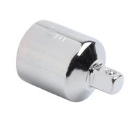 Ensemble réducteur de douille 1/4, 3/8, 1/2 compatible avec cliquet pneumatique et outils à main, adaptateurs de douille en acier robuste pour une utilisation mécanique (1 adaptateur de douille 3/8" à