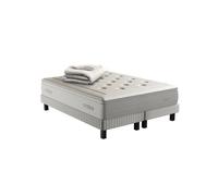 Ensemble REFLEXION 2x90x200 - SIMMONS - matelas H33 ressort ensachés, ferme, 2 sommier + COUETTE