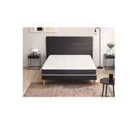 Ensemble Bultex Regular + Sommier Confort Ferme 140x200 Blanc
