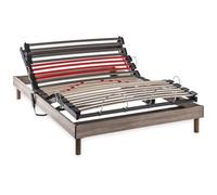 Ensemble relaxation électrique COMFORT matelas + sommier - 140x200 cm - Mousse - DEKO DREAM Samba