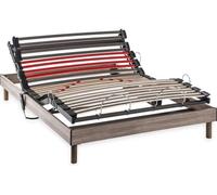 Ensemble relaxation électrique COMFORT matelas + sommier - 140x200 cm - Mousse - DEKO DREAM Samba