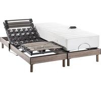 Ensemble relaxation électrique PHYSIOMAX - matelas + sommiers 2x90x200 cm - Ressorts ensachés - DEKO DREAM ERGO 6