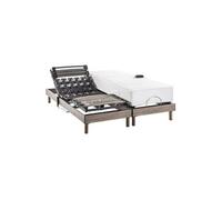ENSEMBLE RELAXATION ÉLECTRIQUE PHYSIOMAX - MATELAS + SOMMIERS 2X90X200 CM - RESSORTS ENSACHÉS - DEKO DREAM ERGO 6
