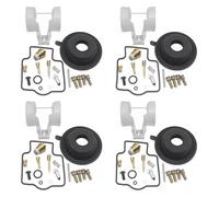Ensemble Réparation Carburateur Révision pour Kawasaki ZX900 ZX 900 pour Ninja ZX-9R 2002 2003 Kit De Réparation De Diaphragme De Carburateur De Moto Accessoires(4 Sets E)