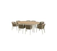 Ensemble repas alu Chay beige