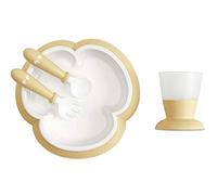 Ensemble Repas Bébé BABYBJÖRN, Jaune Pastel