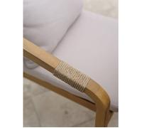 Ensemble repas de jardin - Bois d'acacia - 8 places - 180 x 180 cm - Serena