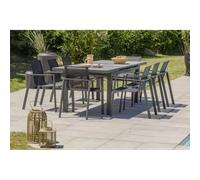 Ensemble table et fauteuils de jardin venise