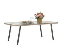 Ensemble repas de jardin en Naturel en Rotin , 110x60x40 cm - Modèle 72