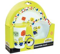 Ensemble repas MINIONS - FUN HOUSE - 3 éléments - pour enfant
