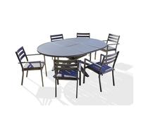 Ensemble table et fauteuils de jardin pelosa
