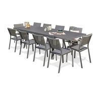 Ensemble table, chaises et fauteuils de jardin stockholm