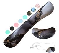 Ensemble repose-poignet clavier et souris ZIBLY - Coussin de soutien ergonomique antid rapant pour le poignet - Soulagement facile de la douleur