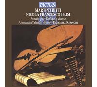 Bitti - Haim – Sonate Per Violino E Basso – Tactus