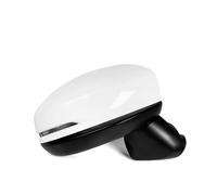 Ensemble Rétroviseur 3 broches 5 broches 7 broches pour Fit Pour Jazz pour GK5 2015-2020 ensemble rétroviseur latéral porte voiture couvercle pliant(White r 5pins)