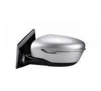 Ensemble Rétroviseur Ensemble rétroviseur latéral voiture pour Nissan pour Murano 2015-2019 Auto avec caméra pliable électrique voyant avertissement(Argent,9Wire L)