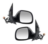 Ensemble Rétroviseur Extérieur À 7 Broches, Rabattable Électriquement, Noir, Pour VW T6, Pour TRANSPORTER 2015-2024(1pair)