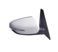 Ensemble RéTroviseur ExtéRieur Pour Kia Pour Carens 2013 2014 2015 2016 2017 2018 Ensemble Rétroviseur Porte Extérieure Automatique 7/8/10PIN(8pin Right White)